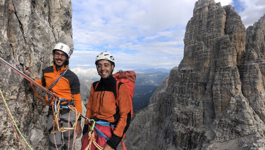 Campanil Basso  brenta dolomites with sunnyclimb mountain guides